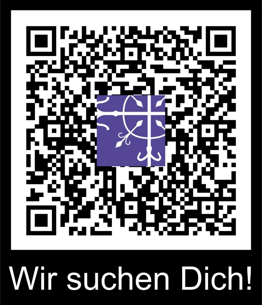 Wir suchen Dich – QR-Code für Bewerbungen
